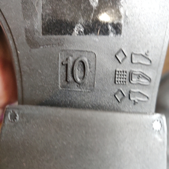 New Jeffrey Campbell rain Booties sz 10 - Picture 6 of 7